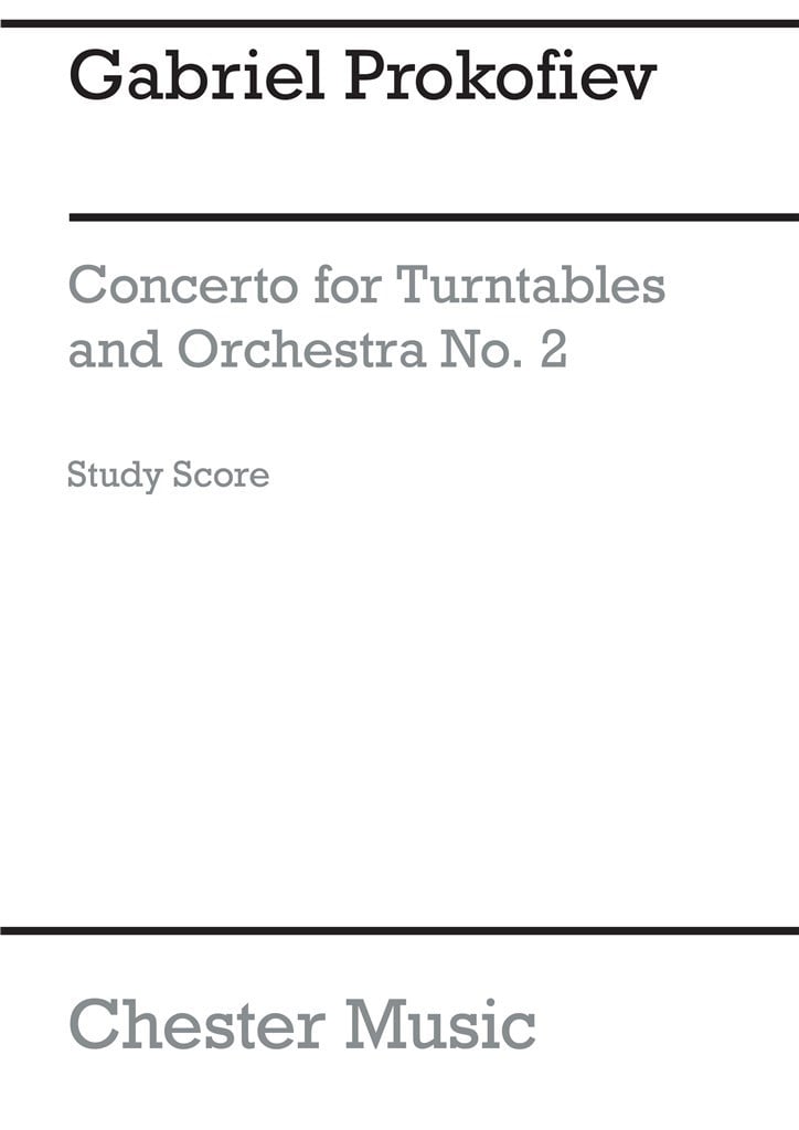 Concerto No.2 For Turntables And Orchestra